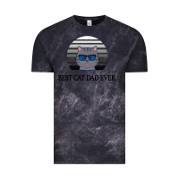 Cloud Black Best Cat Dad Ever Vintage Tee - Bettercallsaul