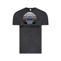Vintage Black Best Cat Dad Ever Vintage Tee - Bettercallsaul