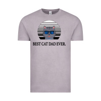 Vintage Zinc Best Cat Dad Ever Vintage Tee - Bettercallsaul
