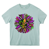 Arona mardi gras sunflower Heavy Core Tee - OliviaCreatesArt
