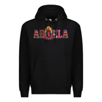Black abuela our lady of guadalupe Premium Hoodie - Artiststas