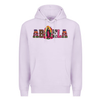 Lilac abuela our lady of guadalupe Premium Hoodie - Artiststas