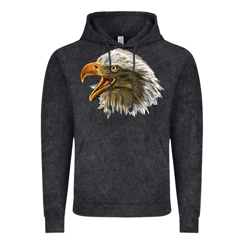 Bald Head Eagle Vintage Hoodie by LillyAllenDesigns | Teevron