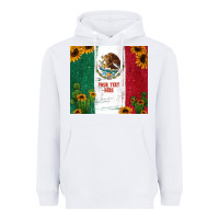 White preview cactus sunflower mexican flag Heavyweight Hoodie - Jasminsmagicworld