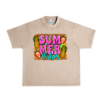 French Oak summer vibes leopard background Urban Heavy Tee - Jasminsmagicworld