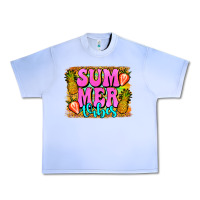 Grape Ice summer vibes leopard background Urban Heavy Tee - Jasminsmagicworld
