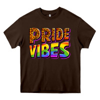 Chocolate Brown pride vibes Heavy Core Tee - OliviaCreatesArt
