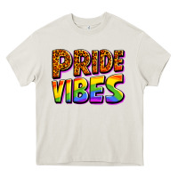 Cream pride vibes Heavy Core Tee - OliviaCreatesArt