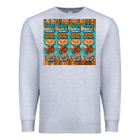 Heather Grey gobble gobble gobble Premium Sweatshirt - Jasminsmagicworld