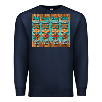 Navy gobble gobble gobble Premium Sweatshirt - Jasminsmagicworld