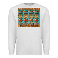 Oatmeal Heather gobble gobble gobble Premium Sweatshirt - Jasminsmagicworld