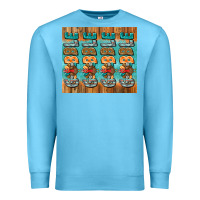 Ocean Blue gobble gobble gobble Premium Sweatshirt - Jasminsmagicworld
