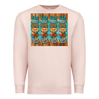Pale Pink gobble gobble gobble Premium Sweatshirt - Jasminsmagicworld
