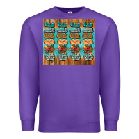 Purple gobble gobble gobble Premium Sweatshirt - Jasminsmagicworld