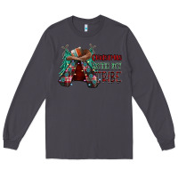 Smoke Christmas with tribe Long Sleeve Tee - CowhideDigitalArt