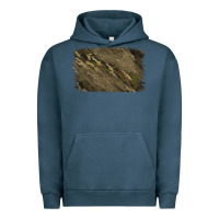 Pigment Midnight Navy Camouflage Glitter Background Urban Hoodie - Jasminsmagicworld