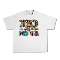 Lunar Rock Tired As a Mother Urban Heavy Tee - CowhideDigitalArt
