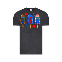 Vintage Black usa popsicles Vintage Tee - BundleAndBundleShop