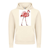 Vintage Artic Pink Flamingo Vintage Hoodie - LillyAllenDesigns