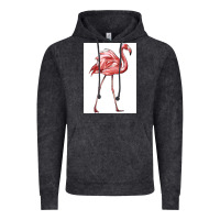 Pink Flamingo Vintage Hoodie | Teevron