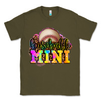 Army Green baseball mini Classic Tee - OliviaCreatesArt