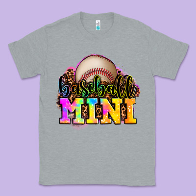 Baseball Mini Classic Tee Designed By Oliviacreatesart