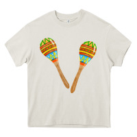 Cream maracas fa element Heavy Core Tee - FaDigitalArtStudio