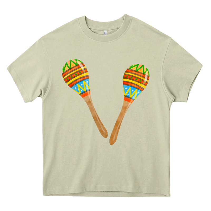 Maracas Fa Element Heavy Core Tee by FaDigitalArtStudio | Teevron