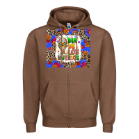 Chestnut Dia de los muertos Zipper Hoodie - RanaPortraitStore