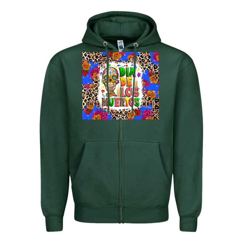 Dia De Los Muertos Zipper Hoodie by RanaPortraitStore | Teevron