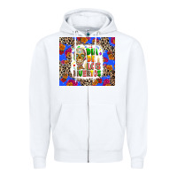 White Dia de los muertos Zipper Hoodie - RanaPortraitStore