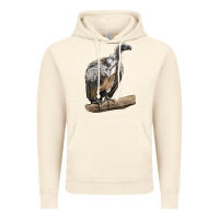 Vintage Artic Vulture Bird Vintage Hoodie - LillyAllenDesigns