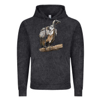 Vintage Black Vulture Bird Vintage Hoodie - LillyAllenDesigns