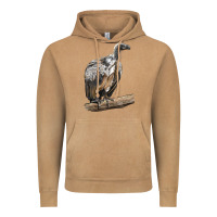Vintage Camel Vulture Bird Vintage Hoodie - LillyAllenDesigns
