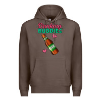 Coffee Drinking Buddies Premium Hoodie - Jasminsmagicworld