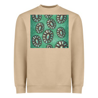 Mushroom turquoise gemstone glitter Heavyweight Sweatshirt - Jasminsmagicworld