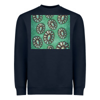 Navy turquoise gemstone glitter Heavyweight Sweatshirt - Jasminsmagicworld