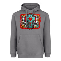 Storm Christmas cross with background Heavyweight Hoodie - Jasminsmagicworld