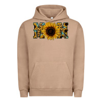 Pigment Burro Sunflower Leopard Mom Urban Hoodie - Jasminsmagicworld