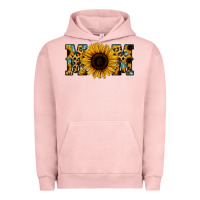 Pigment Salmon Sunflower Leopard Mom Urban Hoodie - Jasminsmagicworld