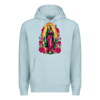 Blue Mist our lady of guadalupe Premium Hoodie - Artiststas