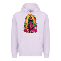 Lilac our lady of guadalupe Premium Hoodie - Artiststas