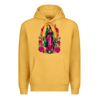 Mustard our lady of guadalupe Premium Hoodie - Artiststas