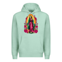 Seafoam our lady of guadalupe Premium Hoodie - Artiststas