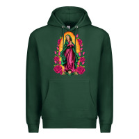 Sports Green our lady of guadalupe Premium Hoodie - Artiststas