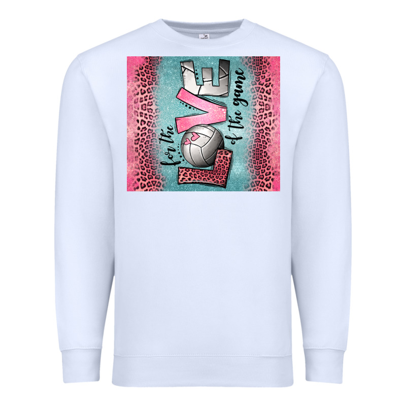 For The Love Of The Game Volleyball Premium Sweatshirt by Jasminsmagicworld | Teevron