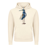 Vintage Artic Louisiana Heron Vintage Hoodie - LillyAllenDesigns