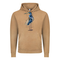 Vintage Camel Louisiana Heron Vintage Hoodie - LillyAllenDesigns