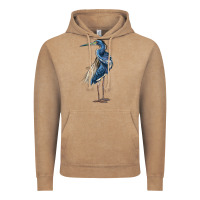 Vintage Coffee Louisiana Heron Vintage Hoodie - LillyAllenDesigns
