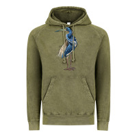 Vintage Olive Louisiana Heron Vintage Hoodie - LillyAllenDesigns